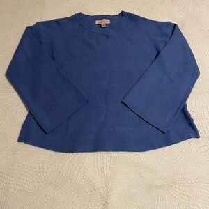 Philosophy Blue Pullover Sweater
